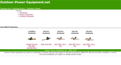 Desktop Screenshot of outdoor-power-equipment.net